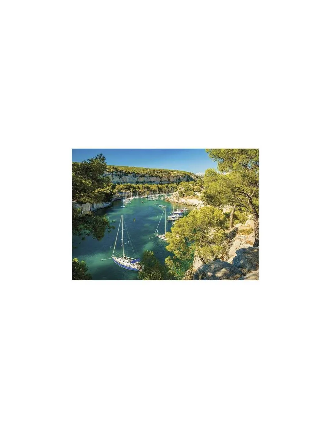 Puzzle Les Calanques de Cassis 1000 pièces - Sentosphère