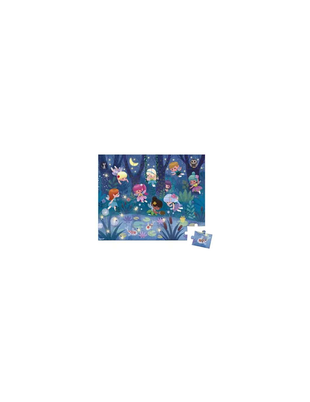 Puzzle les fées et nénuphars 36 pièces - Janod