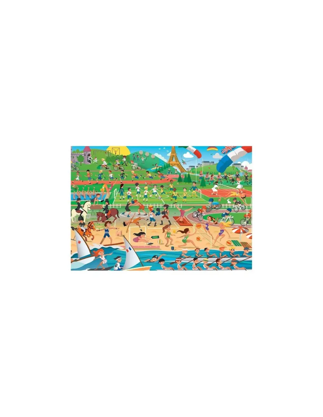 Puzzle Les sports d'été 200 pièces - Sentosphère