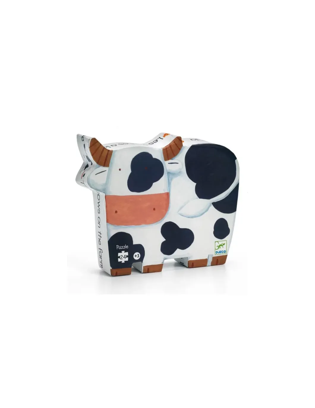 Puzzle les vaches à la ferme - Djeco