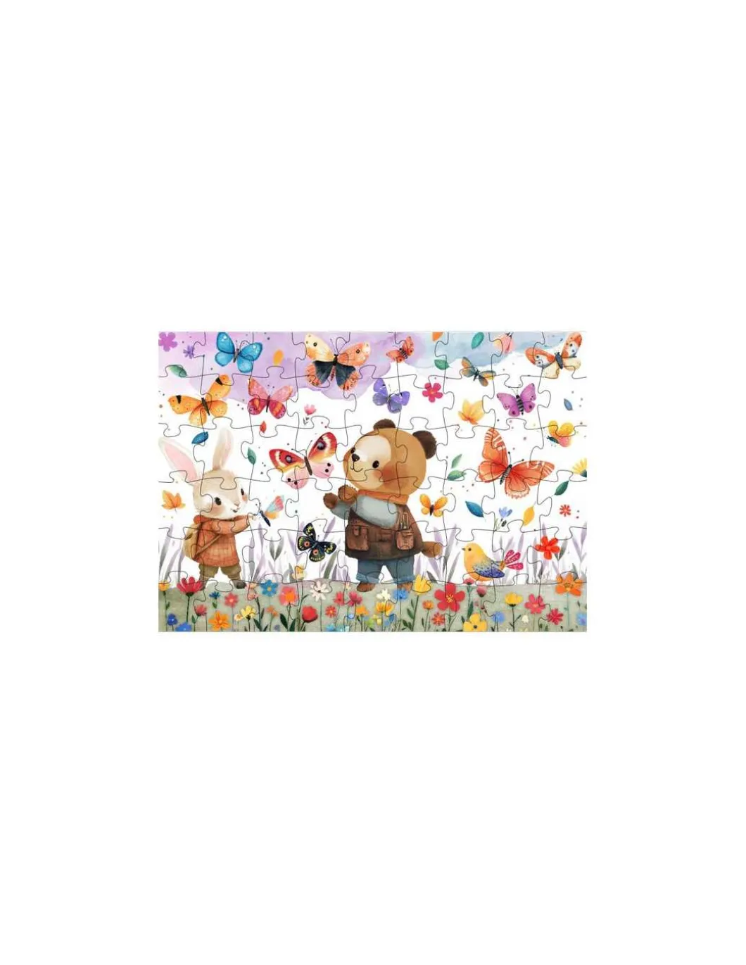 Puzzle magique à l'eau Les Papillons - Sassi