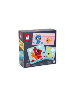 Puzzle Parents et bébé animaux - Janod