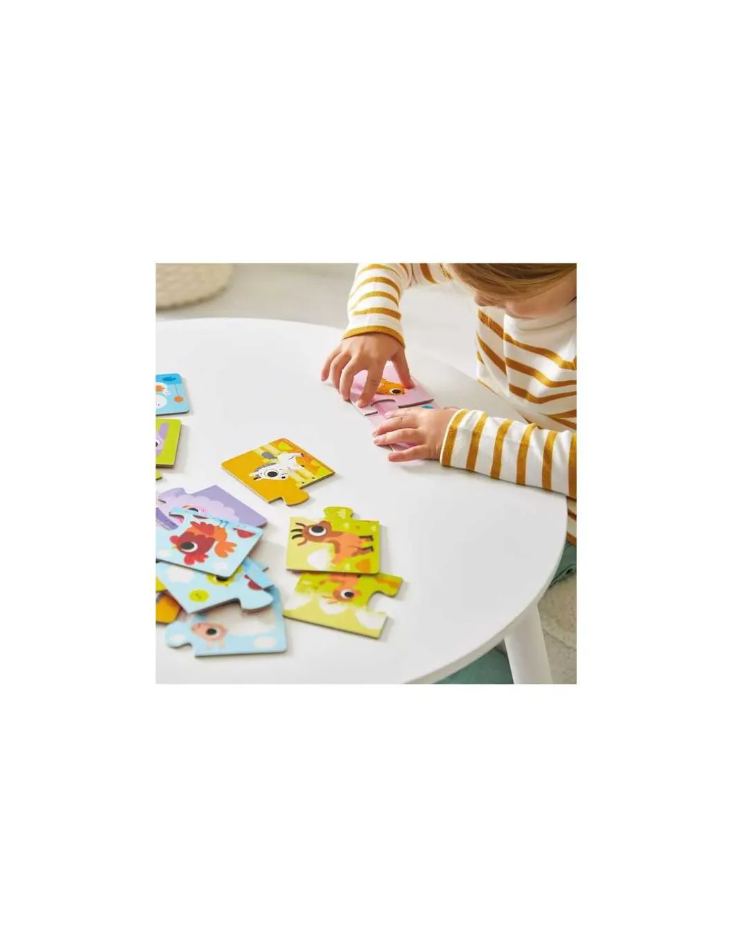 Puzzle Parents et bébé animaux - Janod