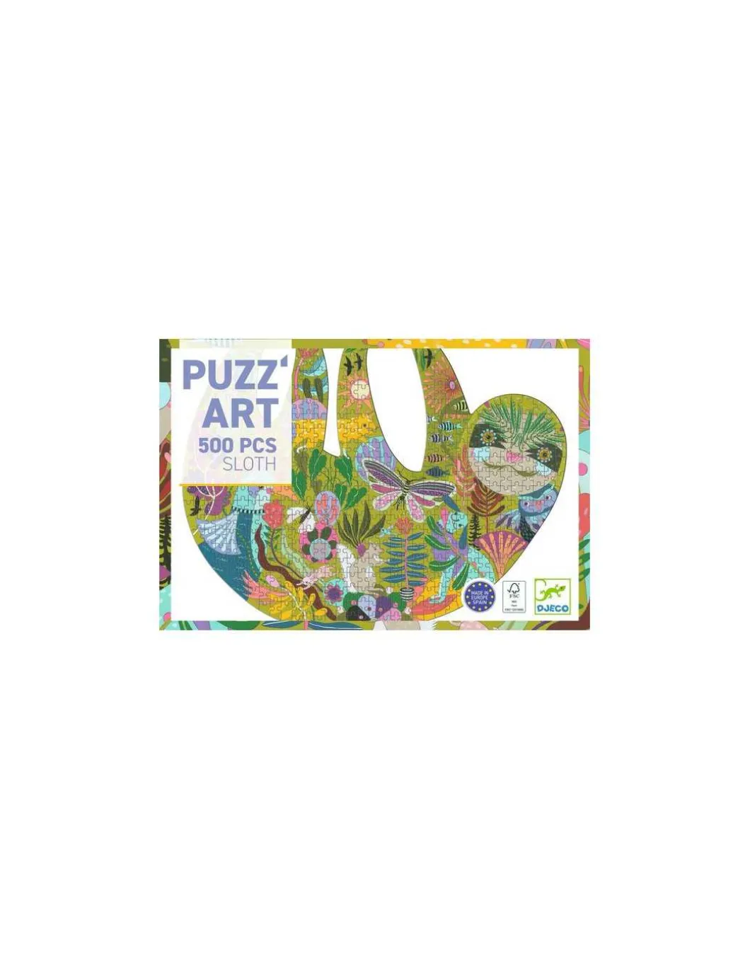 Puzzle Paresseux 500 pièces Puzz'art - Djeco
