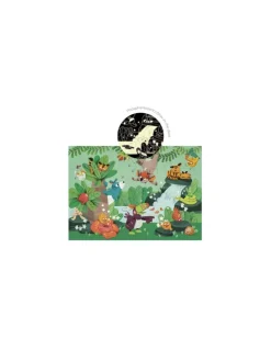 Puzzle phosphorescent La cascade Dans la jungle - Moulin Roty
