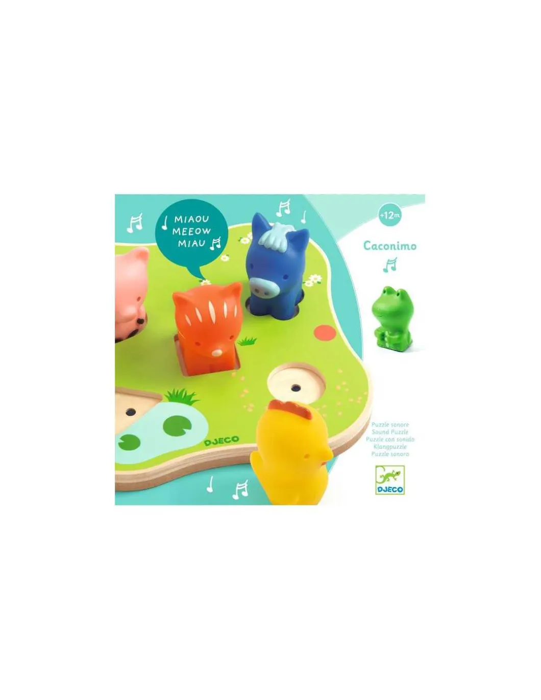 Puzzle sonore Caconimo - Djeco