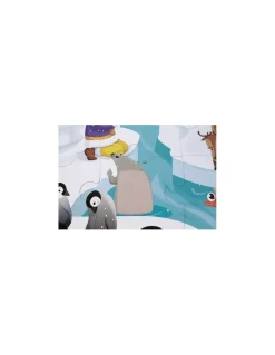 Puzzle tactile la vie sur la banquise - Janod