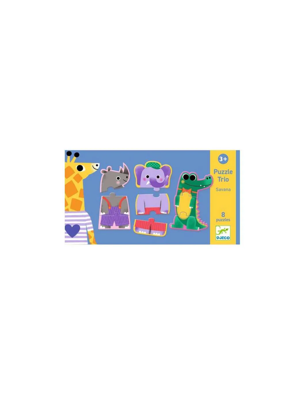 Puzzle trio Savana - Djeco