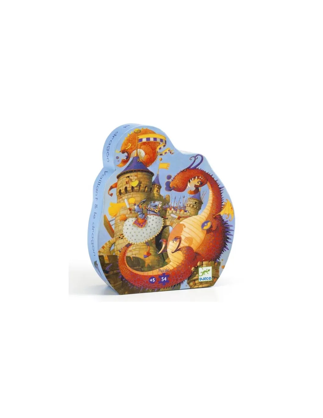 Puzzle Vaillant et les dragons - Djeco
