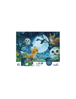 Puzzles Au clair de lune 24 pièces - Sentosphère
