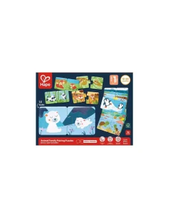 Puzzles Famille d’animaux - Hape