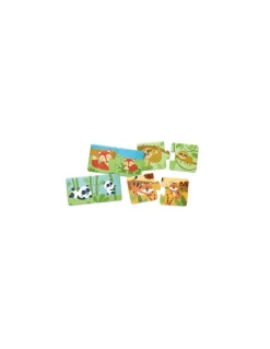 Puzzles Famille d’animaux - Hape