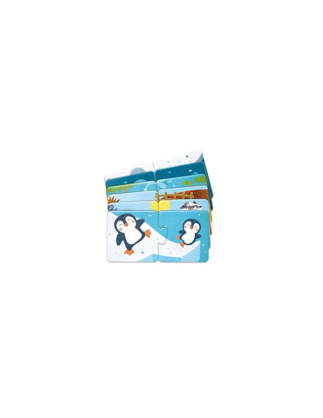 Puzzles Famille d’animaux - Hape