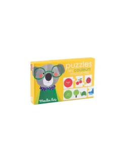 Puzzles Les couleurs Les Popipop - Moulin Roty