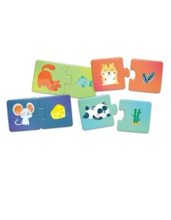 Puzzles Qui mange quoi ? - Hape