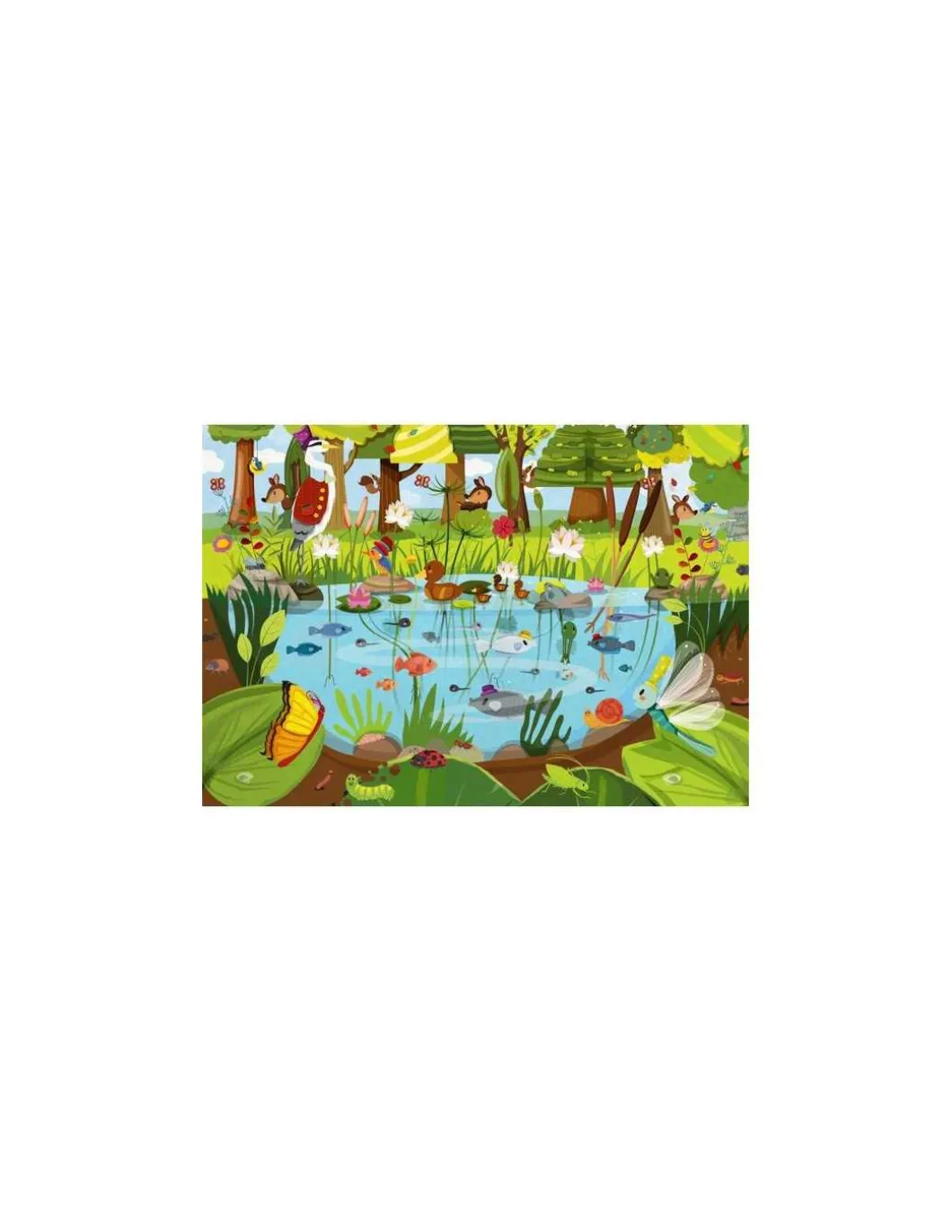 Puzzles Vie dessus Vie dessous 24 pièces - Sentosphère