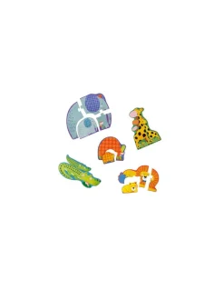 Puzzles évolutifs animaux Les Toupitis - Moulin Roty