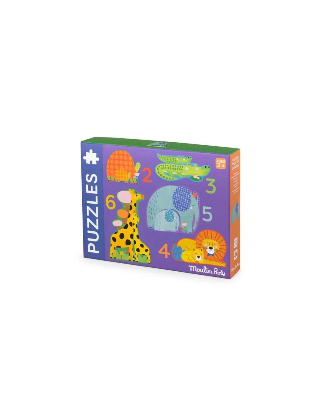 Puzzles évolutifs animaux Les Toupitis - Moulin Roty