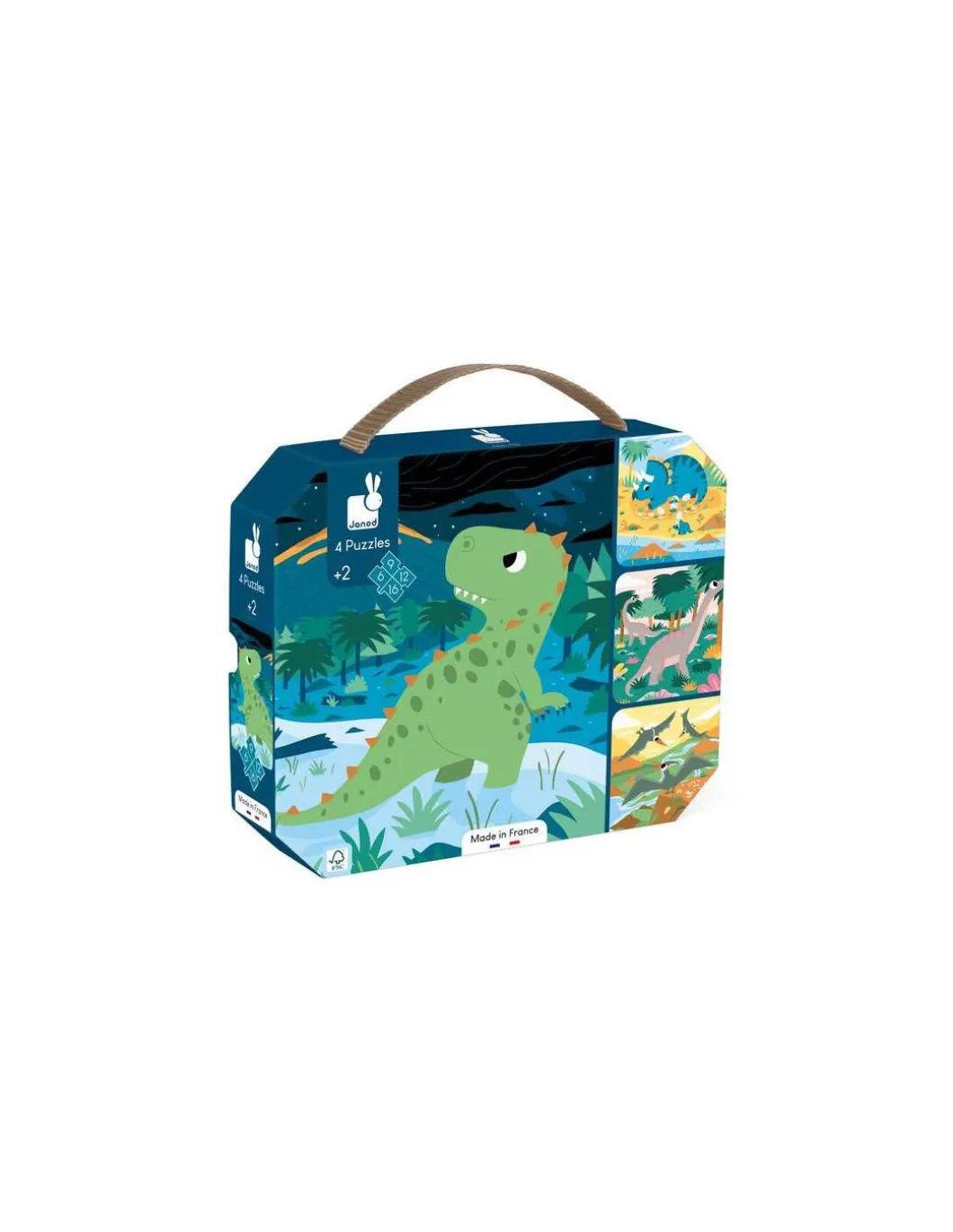 Puzzles évolutifs dinosaures - Janod
