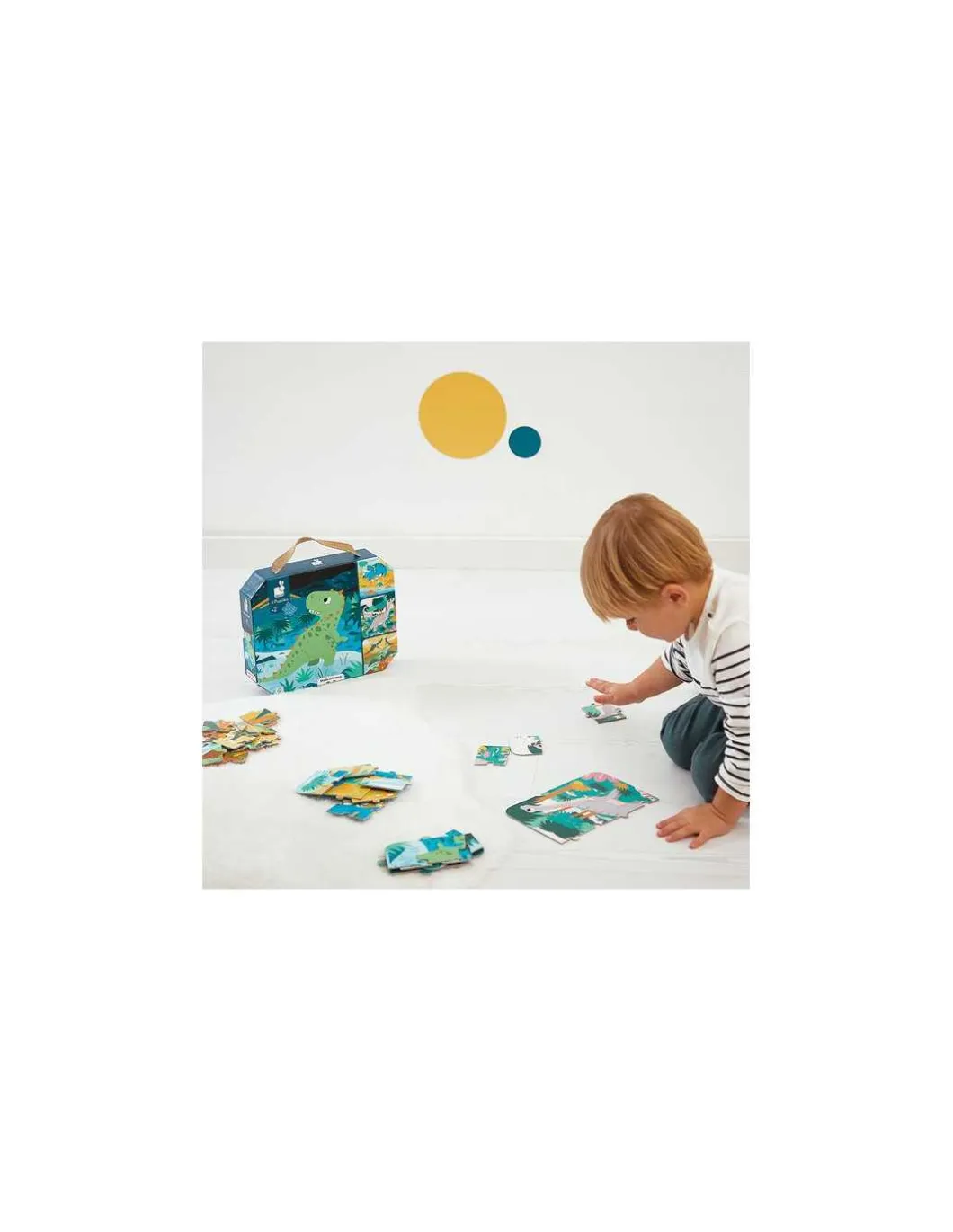 Puzzles évolutifs dinosaures - Janod