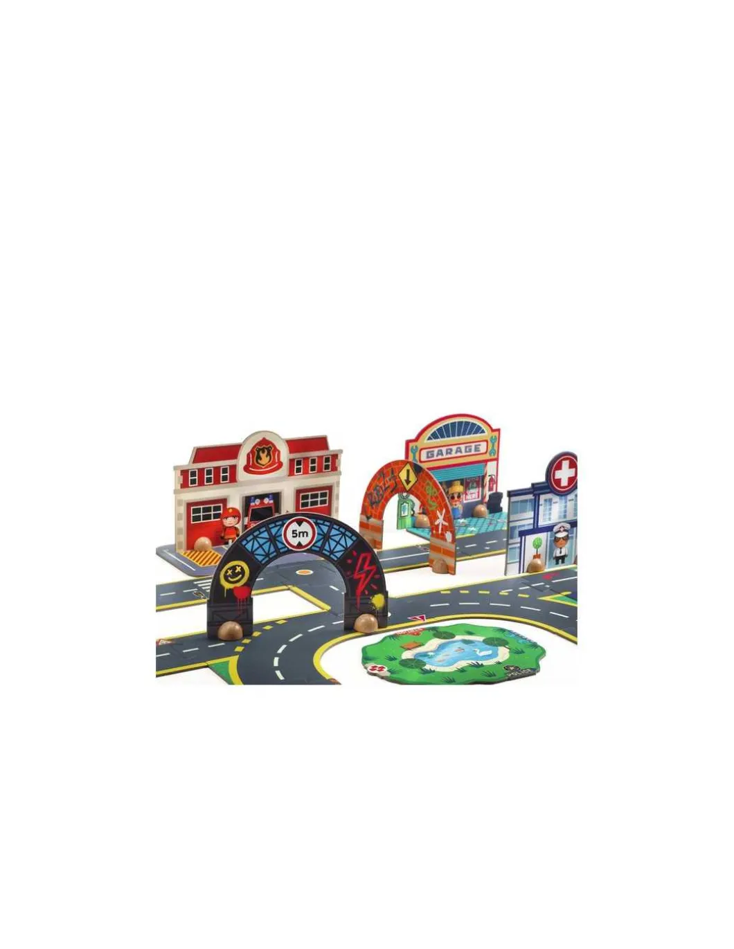 Puzzle'Up géant Ville - Djeco