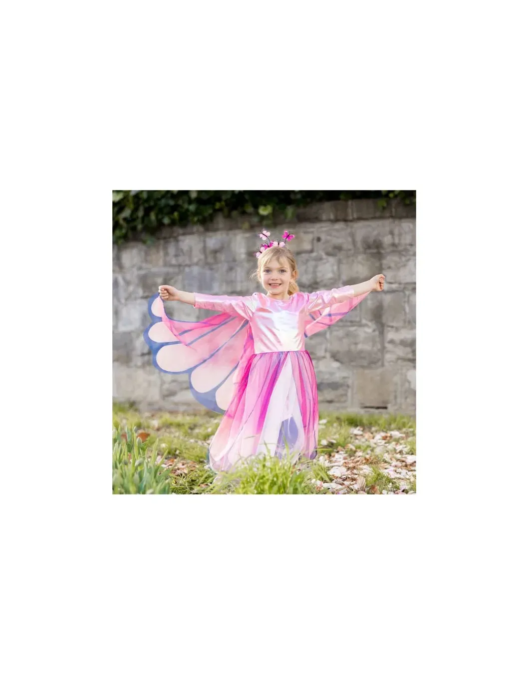 Robe de papillon avec ailes 4-6 ans - Great Pretenders