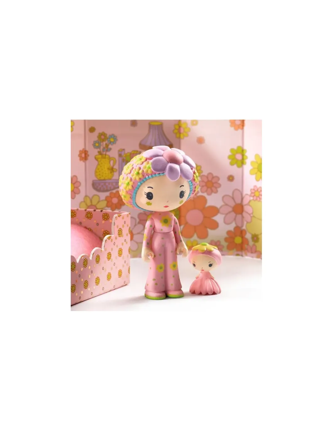 Rose Tinyroom - figurines Tinyly Djeco