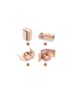 Rose Tinyroom - figurines Tinyly Djeco