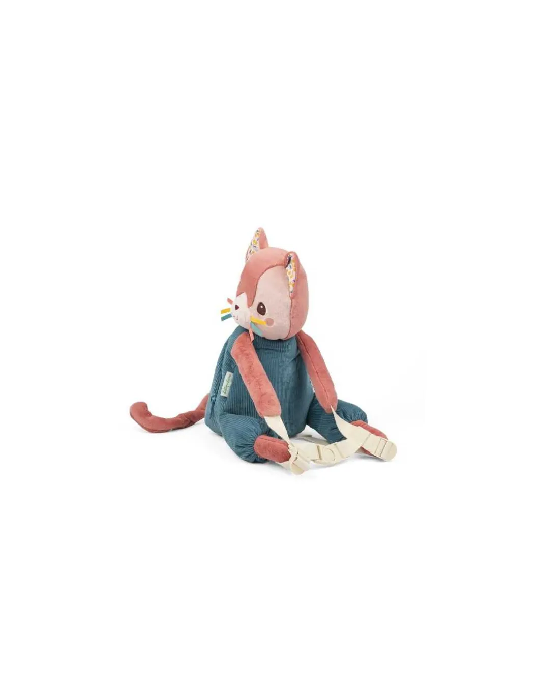 Sac à dos doux Jeanne le chat - Lilliputiens