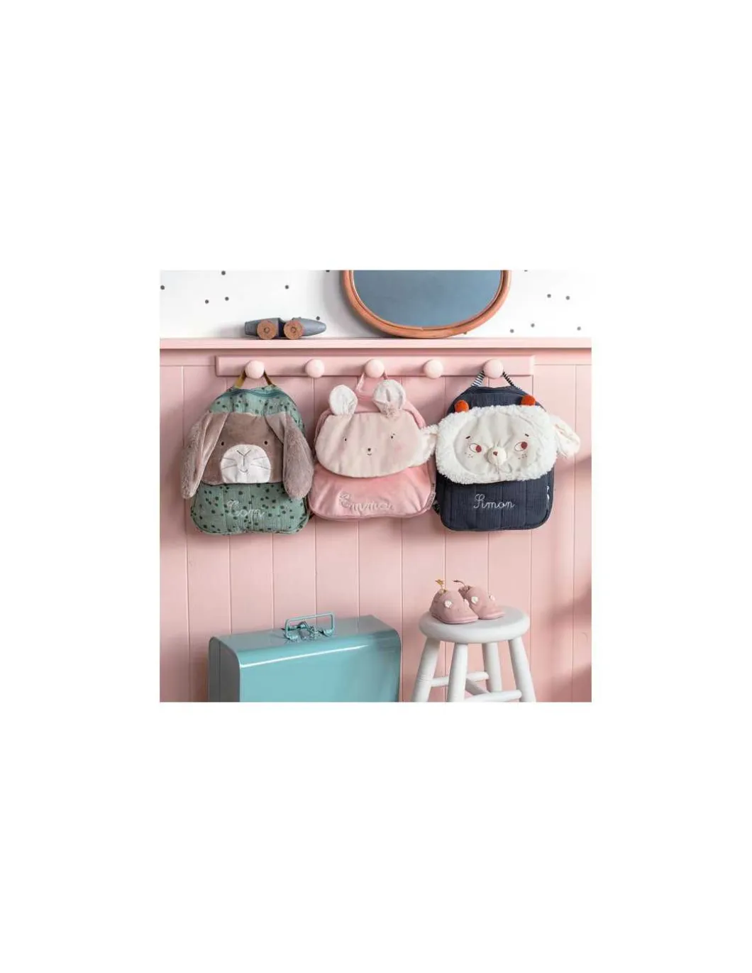 Sac à dos nuage mouton Après la pluie - Moulin Roty