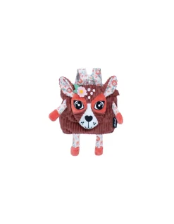 Sac à dos velours Melimelos la biche - Les Déglingos