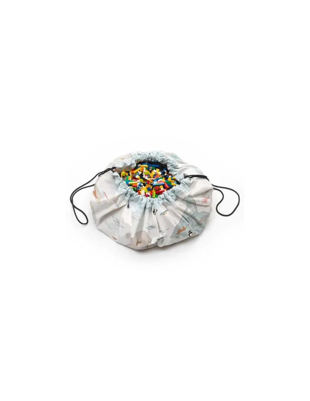 Sac à jouets worldmap colors - PlayandGo