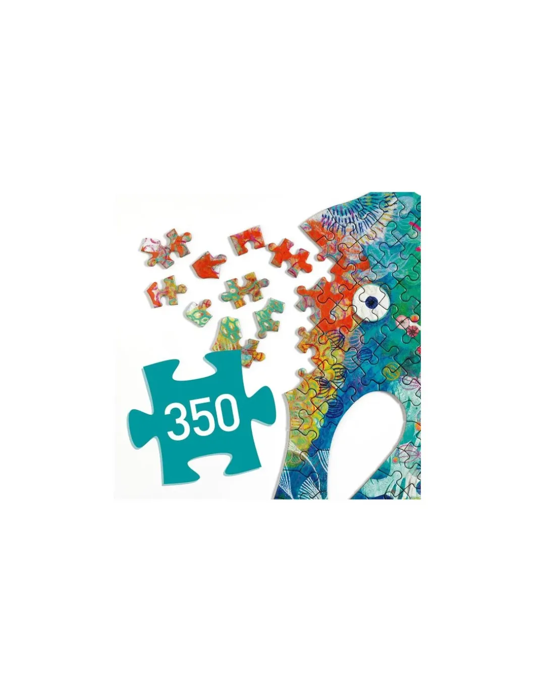 Sea horse Puzz'art 350 pièces - Djeco