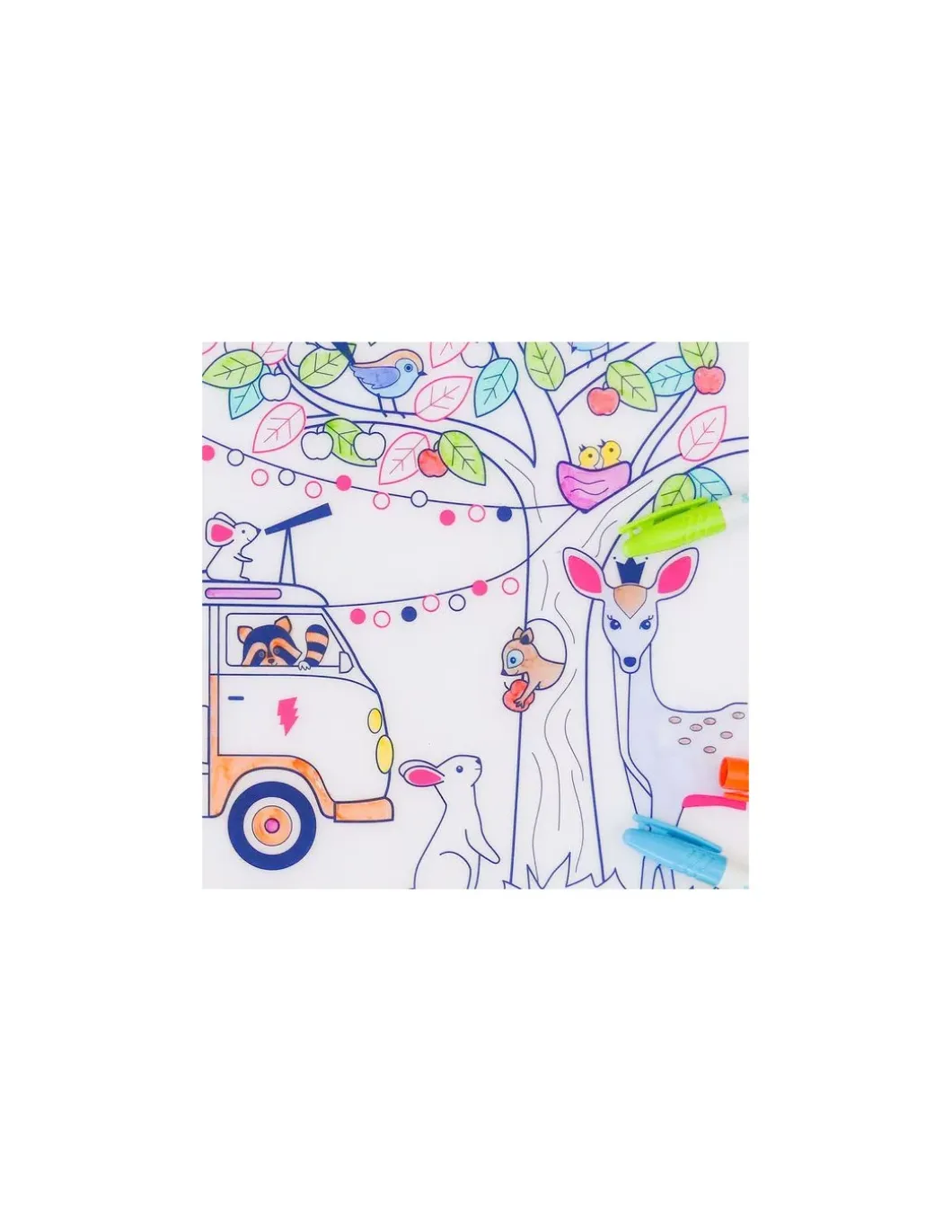 Set à colorier silicone Dream Van - Super Petit