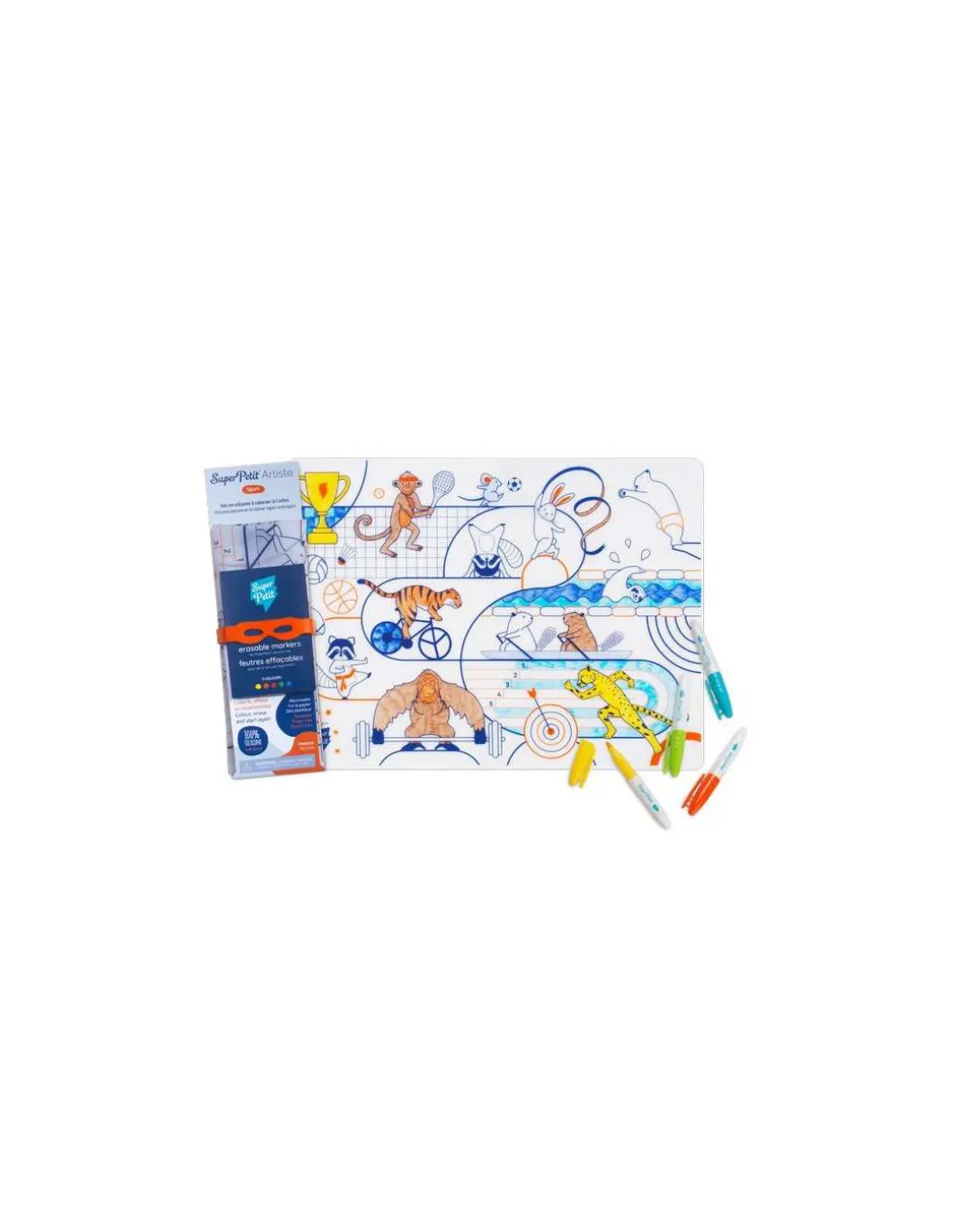 Set à colorier silicone Sports Olympiques - Super Petit