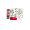 Set à colorier silicone Village de Noël - Super Petit