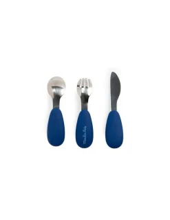 Set couverts silicone Puce & Pilou - Moulin Roty
