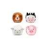 Set de 4 balles doudous ferme - Little Big Friends