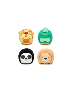 Set de 4 balles doudous jungle - Little Big Friends