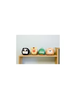 Set de 4 balles doudous jungle - Little Big Friends