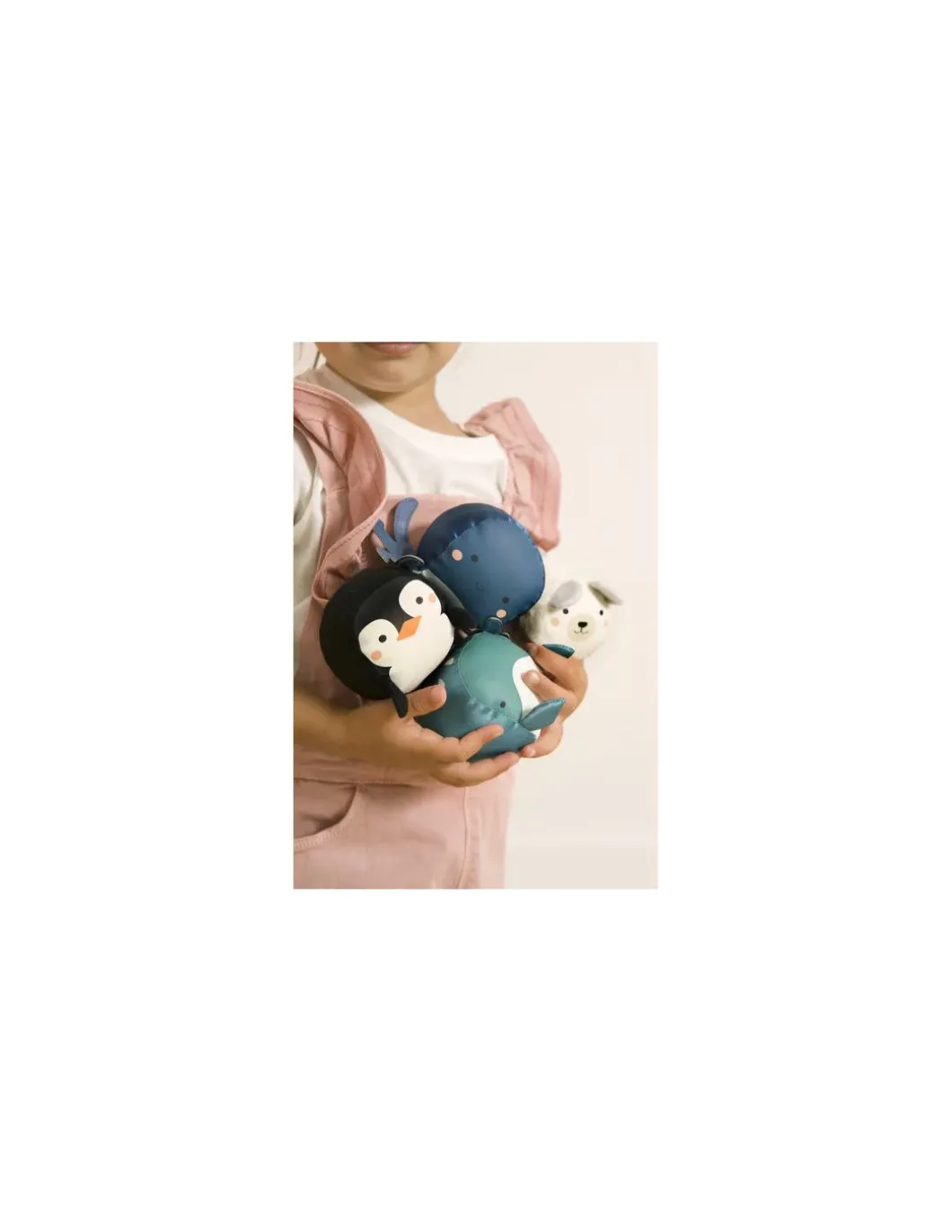 Set de 4 balles doudous océan - Little Big Friends