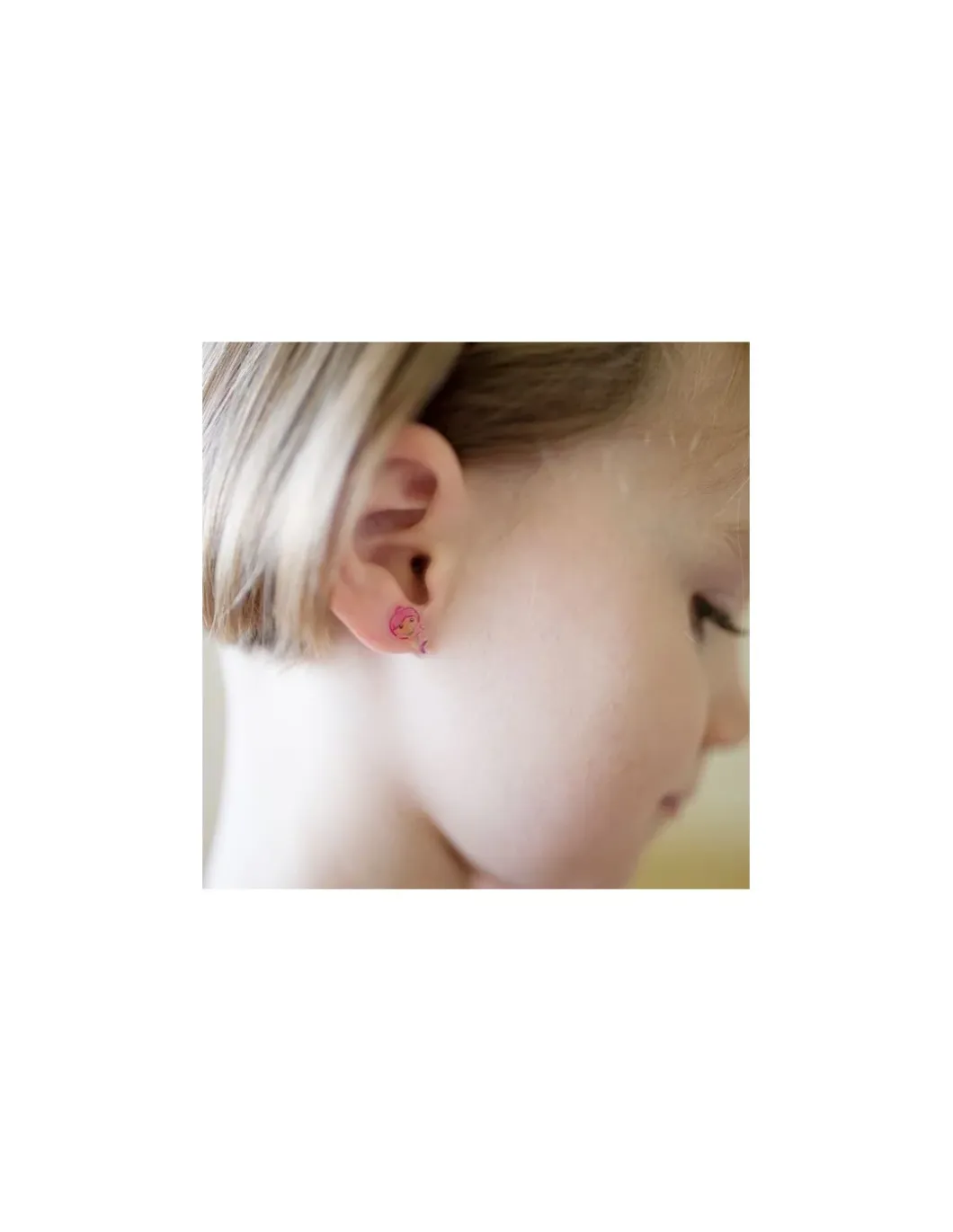 Set de 30 paires de boucles d'oreilles autocollantes Sirène - Great Pretenders