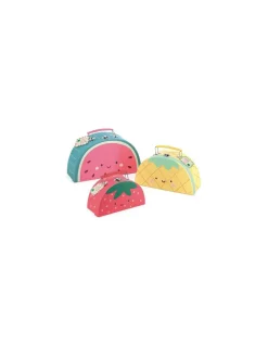 Set de 3 valisettes fruits Sarah Betz - Vilac