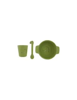 Set repas en silicone Dinosaure - Trixie