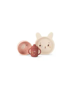 Set vaisselle silicone Après la pluie - Moulin Roty