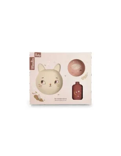 Set vaisselle silicone Après la pluie - Moulin Roty