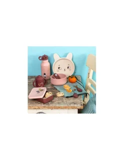 Set vaisselle silicone Après la pluie - Moulin Roty
