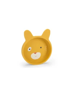 Set vaisselle silicone Trois Petits Lapins - Moulin Roty