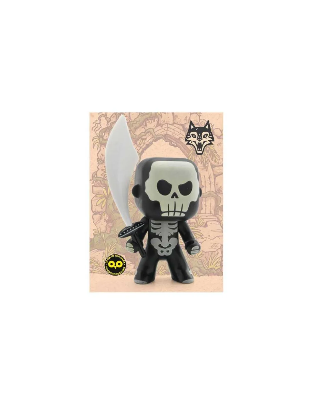Skully figurine chevalier Arty Toys - Djeco