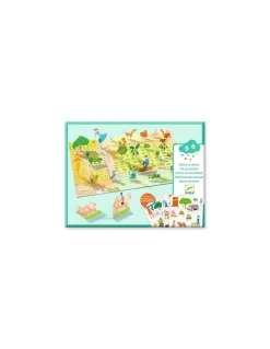 Stickers à relever À la ferme - Djeco